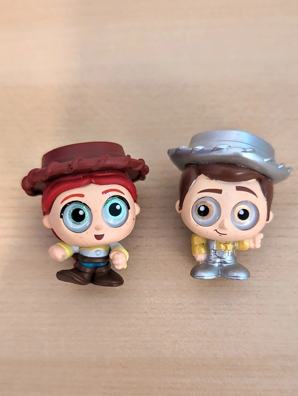 Disney Doorable SPECIAL EDITION PLATINUM Woody and Jessie
